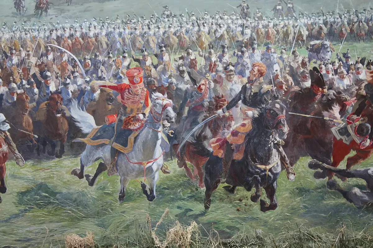 «Маршал Ней при Ватерлоо» — картина Луи-Жюля Дюмулена