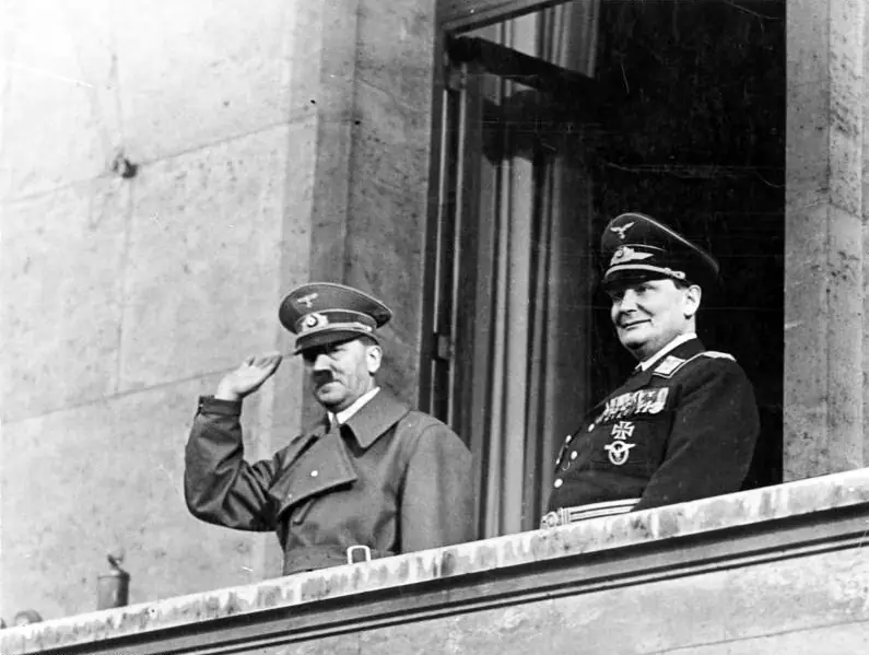 С Герингом после аншлюса Австрии. 16 марта 1938