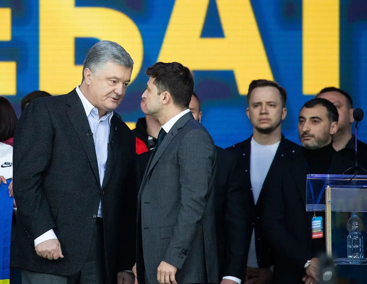 Дебаты с Петром Порошенко. Киев, НСК «Олимпийский», 19 апреля 2019