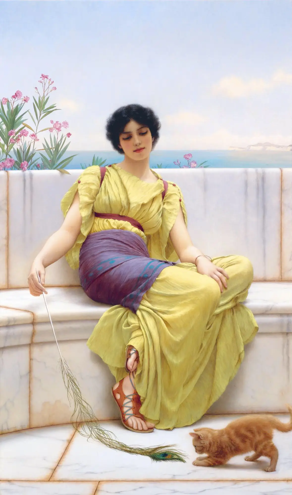 Джон Уильям Годвард, «Праздность» (1900)