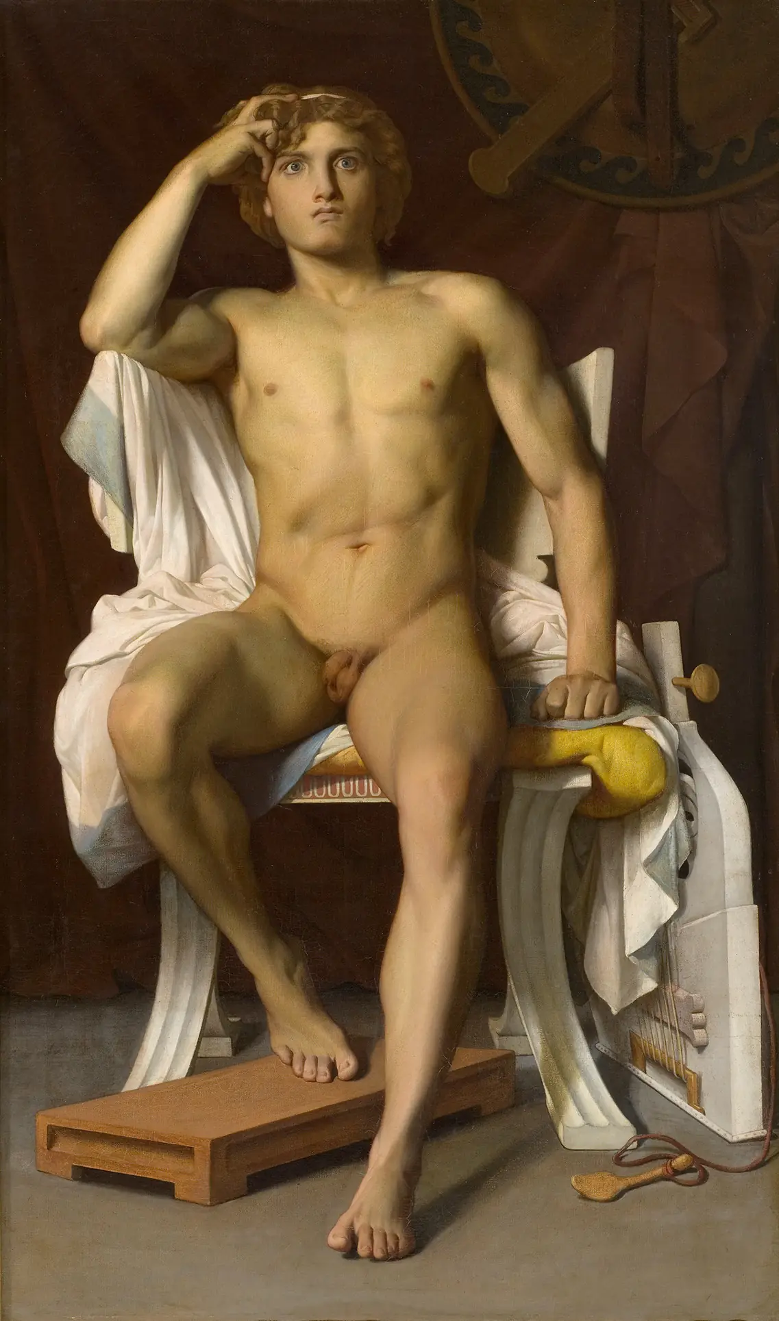 Франсуа Леон Бенувиль. Гнев Ахилла (1847)