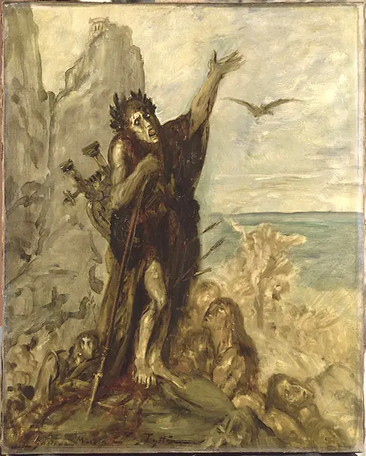 «Тиртей», Густав Моро, 1882 год