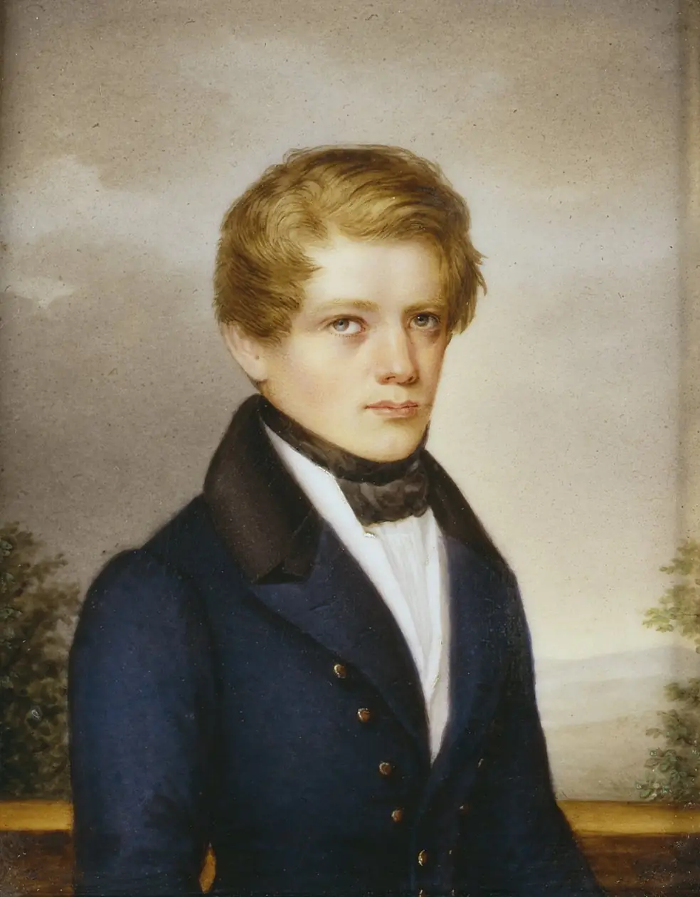 Бисмарк на картине Филиппа Петри (1833)