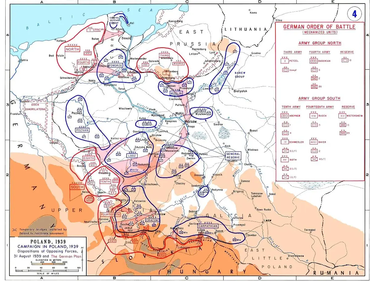 Германский план на 31 августа 1939 г