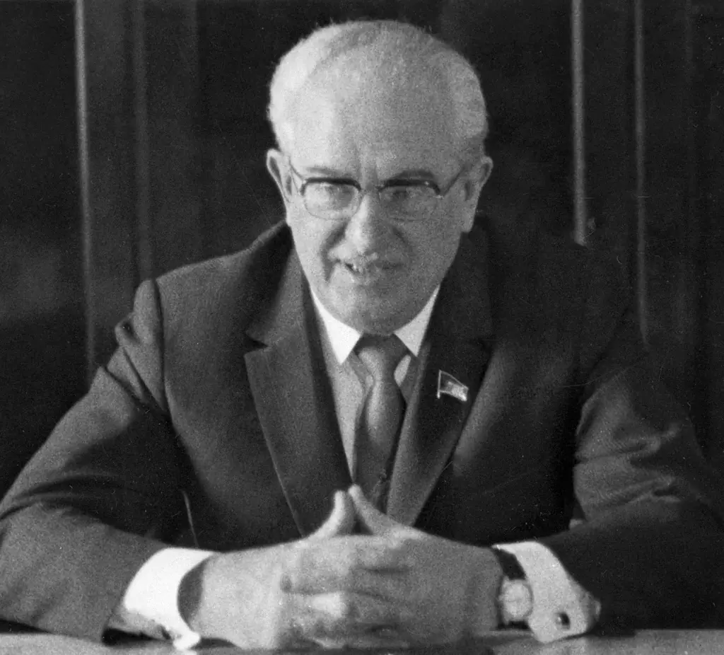 Председатель КГБ СССР Ю. В. Андропов. 1974