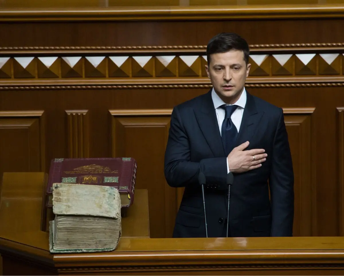 Зеленский на инаугурации в Киеве, 20 мая 2019