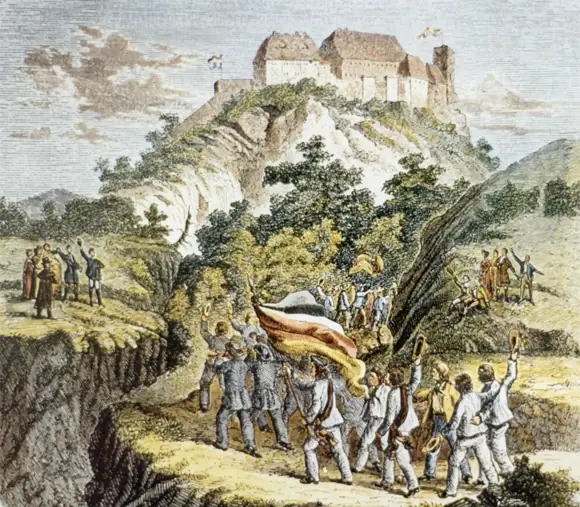 «Вартбургское празднество» 18 октября 1817 года
