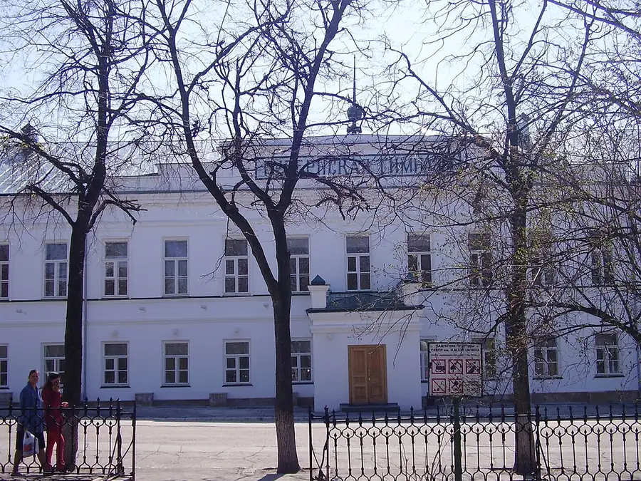 Здание Симбирской мужской классической гимназии, где учился Владимир Ленин